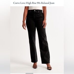 Abercrombie curve love jeans